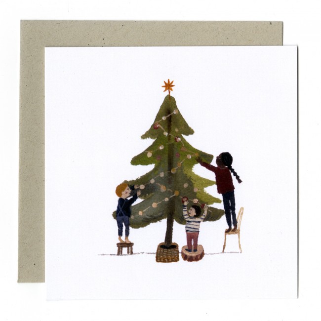 Carte "Oh Christmas tree"