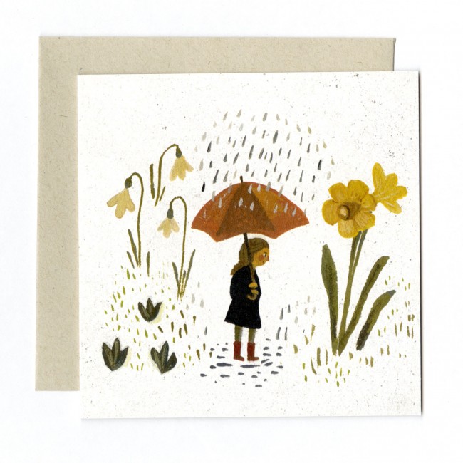 Card " Spring Rain" Gemma...