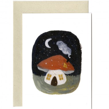 Card "Toadstool Cottage"...