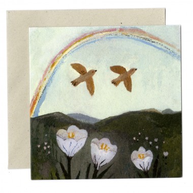Card "Rainbow Season"
